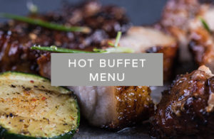 Hot Buffet Menu - Strathaven Hotel