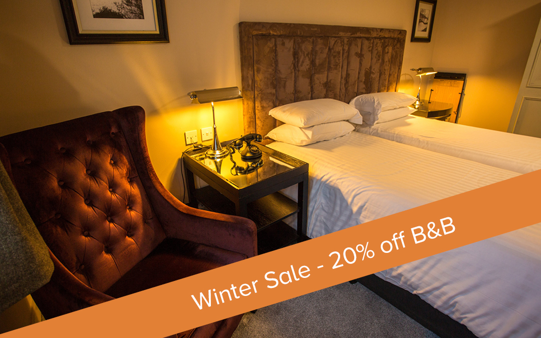 Winter Sale – 20% off B&B